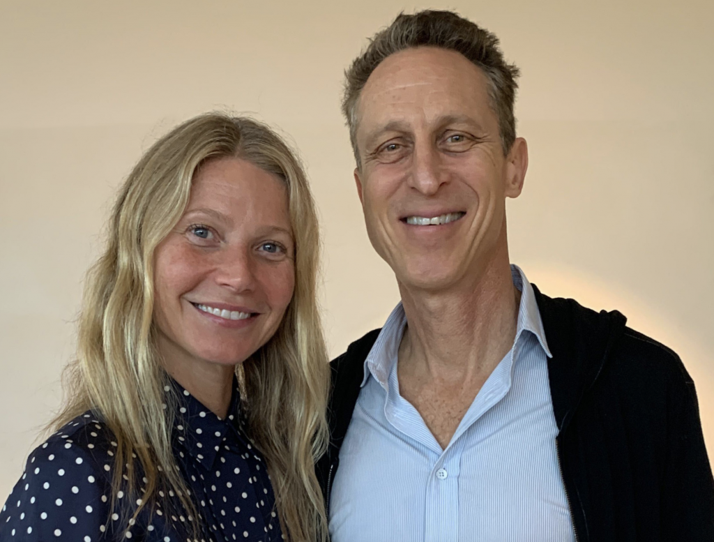 El doctor del RoseBar del Six Senses conGwyneth Paltrow