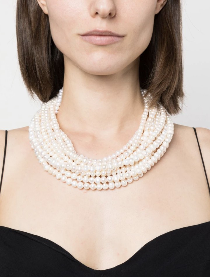 Collar de perlas de Rosantica