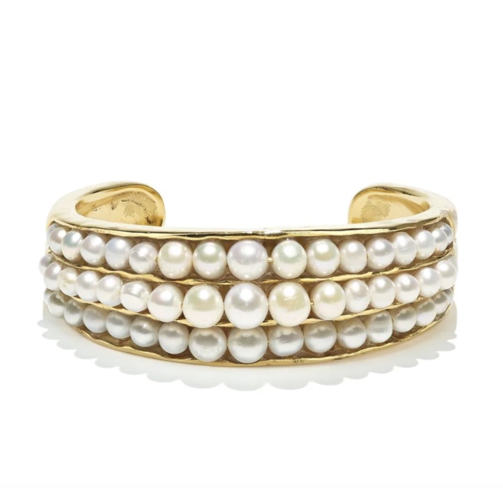 Brazalete de perlas de Farfetch