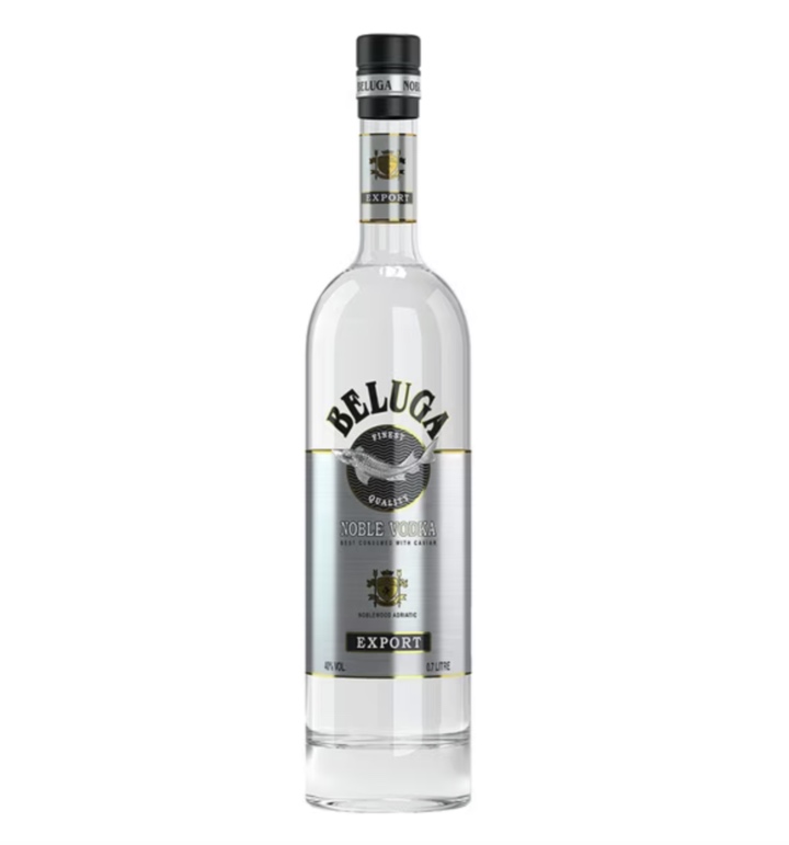 Botella de Vodka Beluga