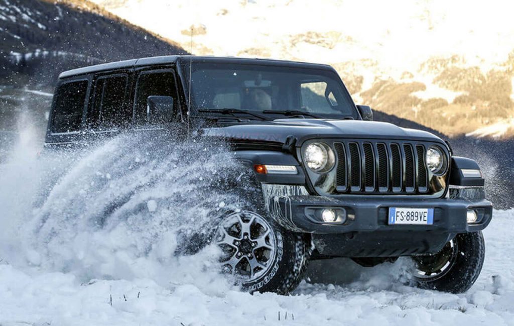 Nieve, Land Rover