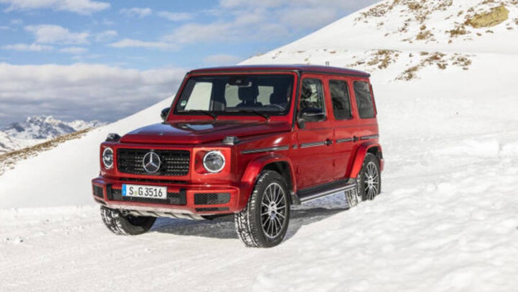 Mercedes Clase G Rojo