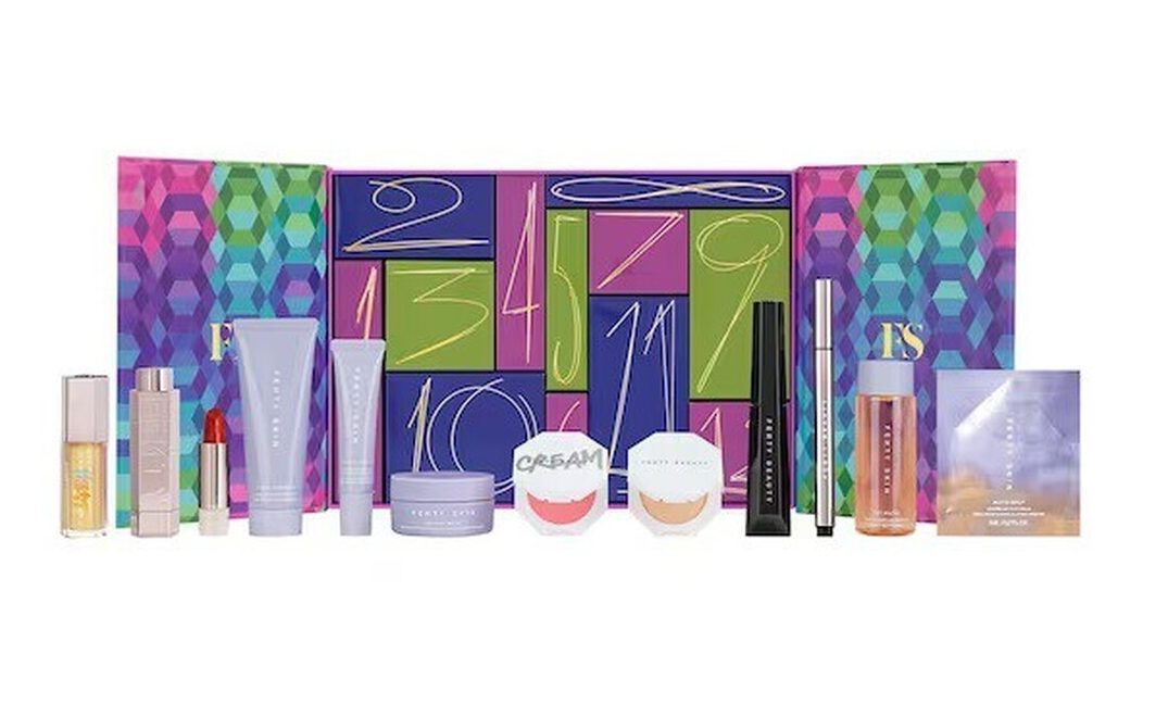 Fenty Beauty, calendario adviento, regalos Navidad