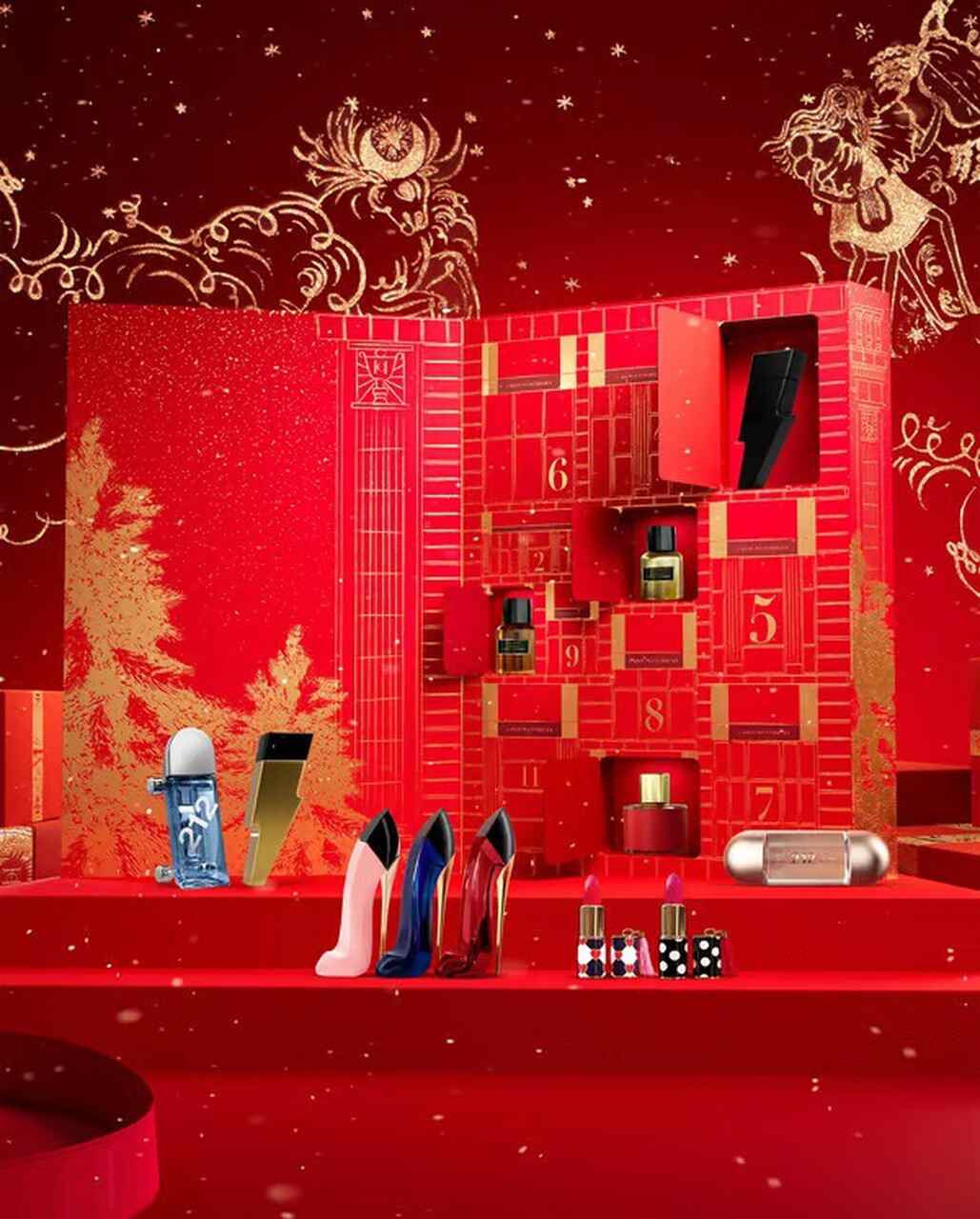 Carolina Herrera, calendario adviento, regalo Navidad