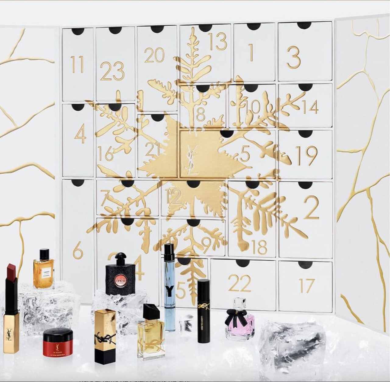 YSL, calendario de adviento, regalos Navidad