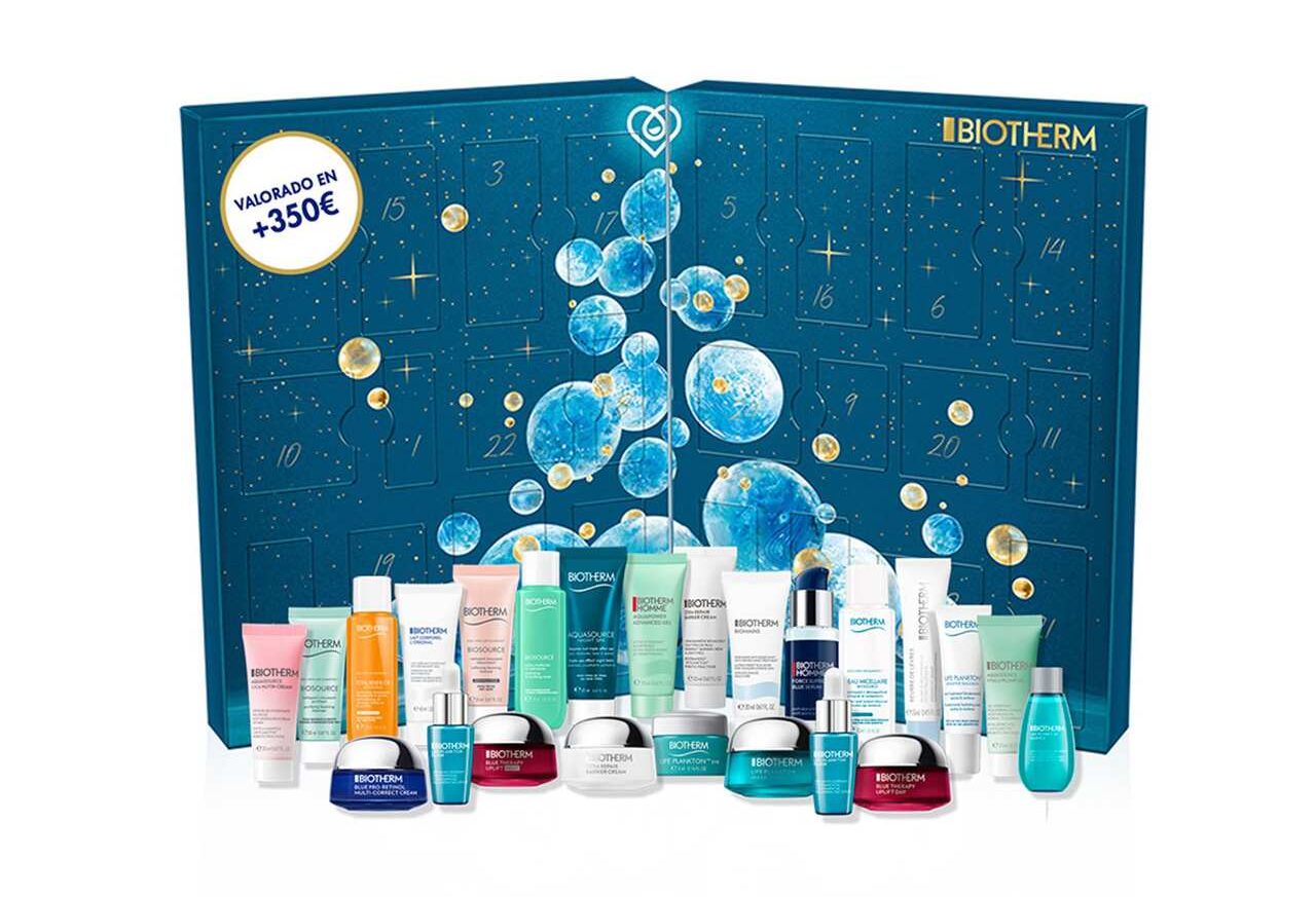 Biotherm, calendario adviento, regalos Navidad