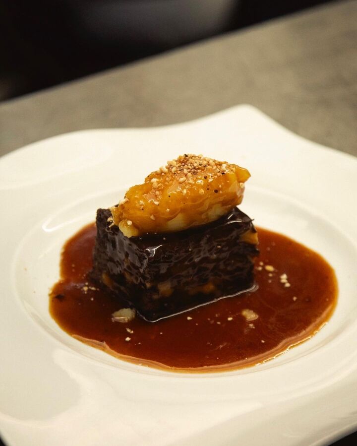 Brownie de rabo de toro