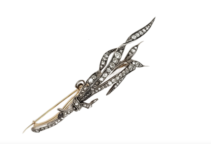 Broche isabelino de Joyas Vintage Sardinero