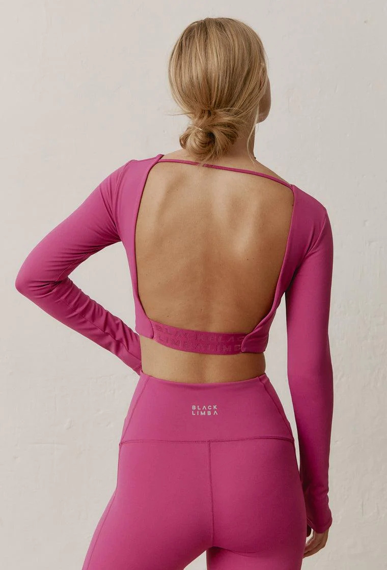 Conjunto deporte rosa, ropa deporte, Black Limba