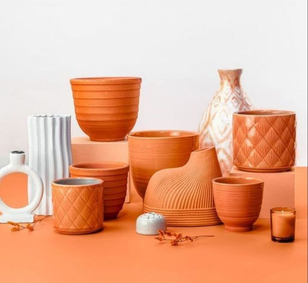 Piezas de decoración, Peach Fuzz
