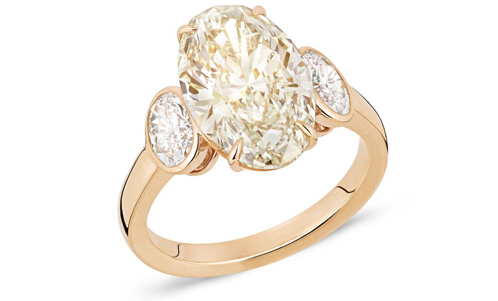 Anillo diamantes