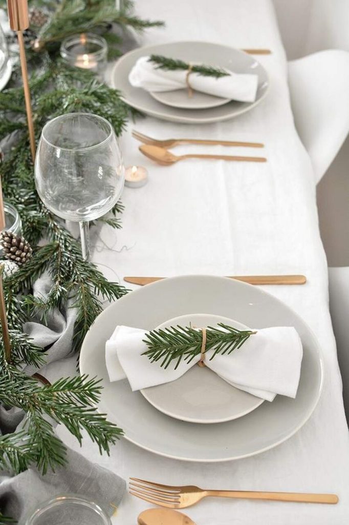servilleta, navidad, manteler&iacute;a, mesa en navidad, protocolo mesa
