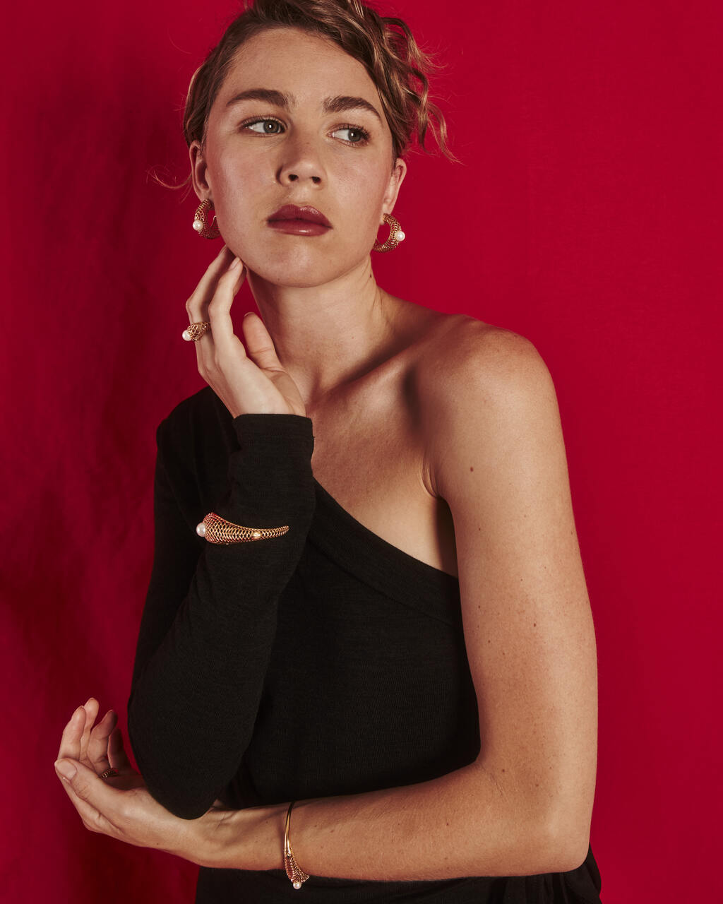 Pendientes perlas, perlas, Majorica, Joyas