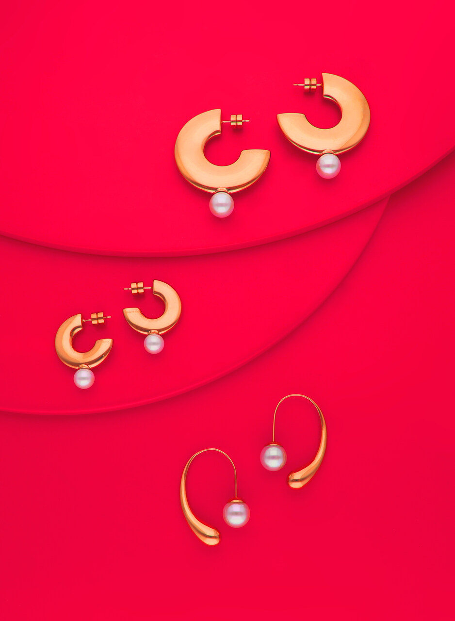Pendientes perlas, perlas, Majorica, Joyas