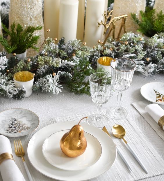 Protocolo en la mesa, c&oacute;mo colocar copas c&oacute;mo colocar cubiertos, mesa de navidad