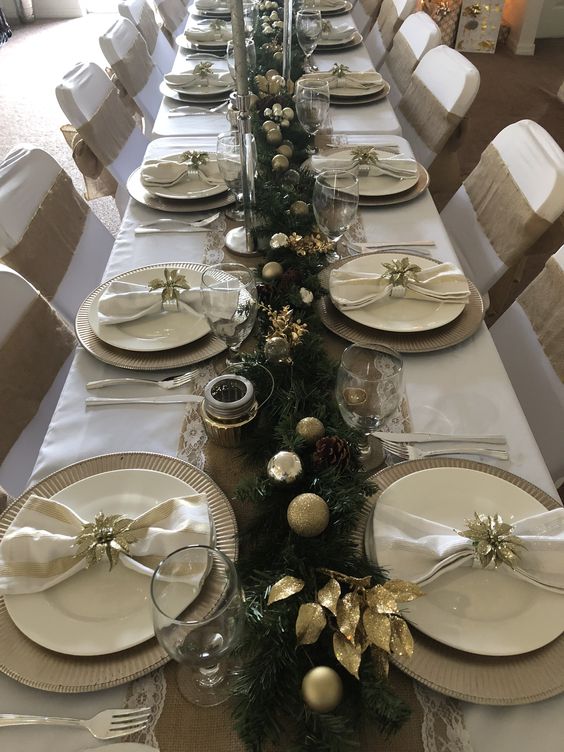 Protocolo en la mesa, c&oacute;mo colocar copas c&oacute;mo colocar cubiertos, mesa de navidad