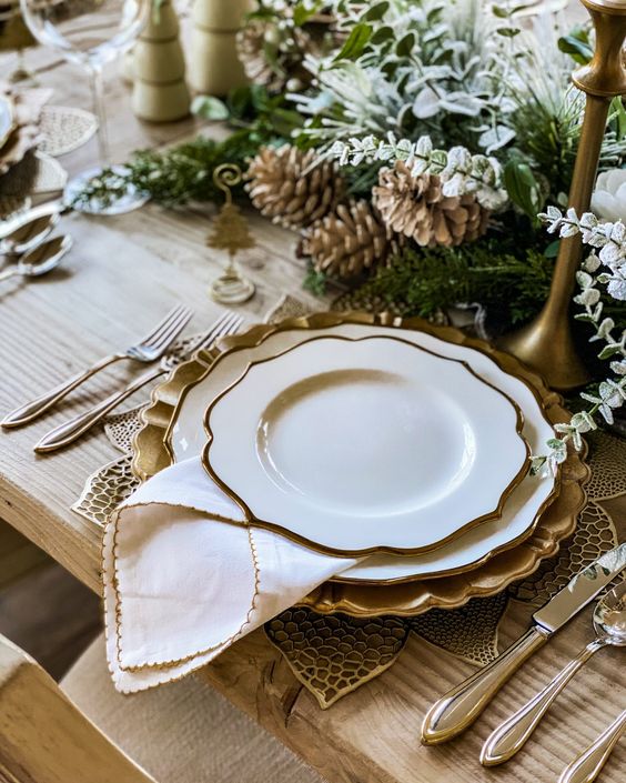 Protocolo en la mesa, c&oacute;mo colocar copas c&oacute;mo colocar cubiertos, mesa de navidad