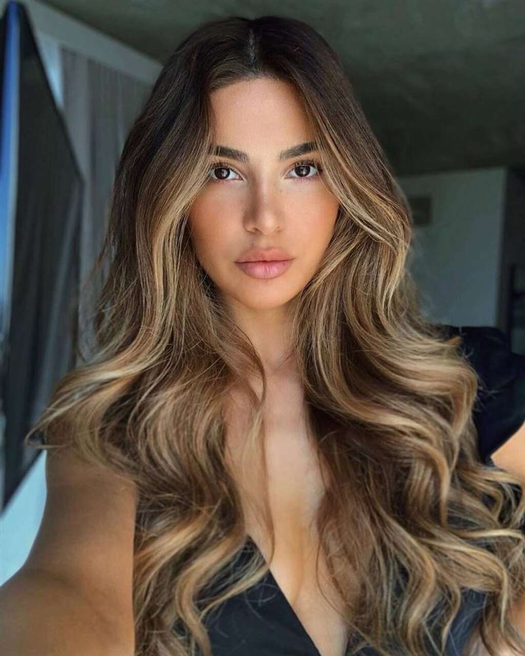 Ondas, peinados navidad