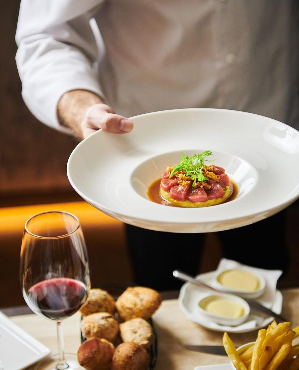 Restaurante Robuchon, men&uacute; Nochevieja, Madrid