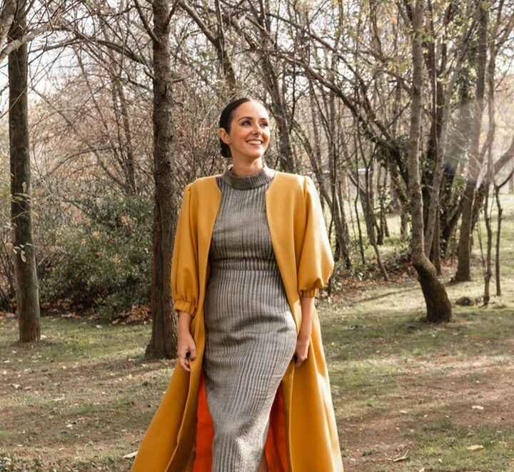Invitada boda invierno