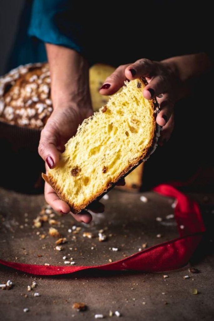 Trozo de Panettone