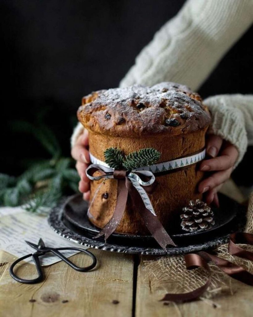 Panettone con azucar