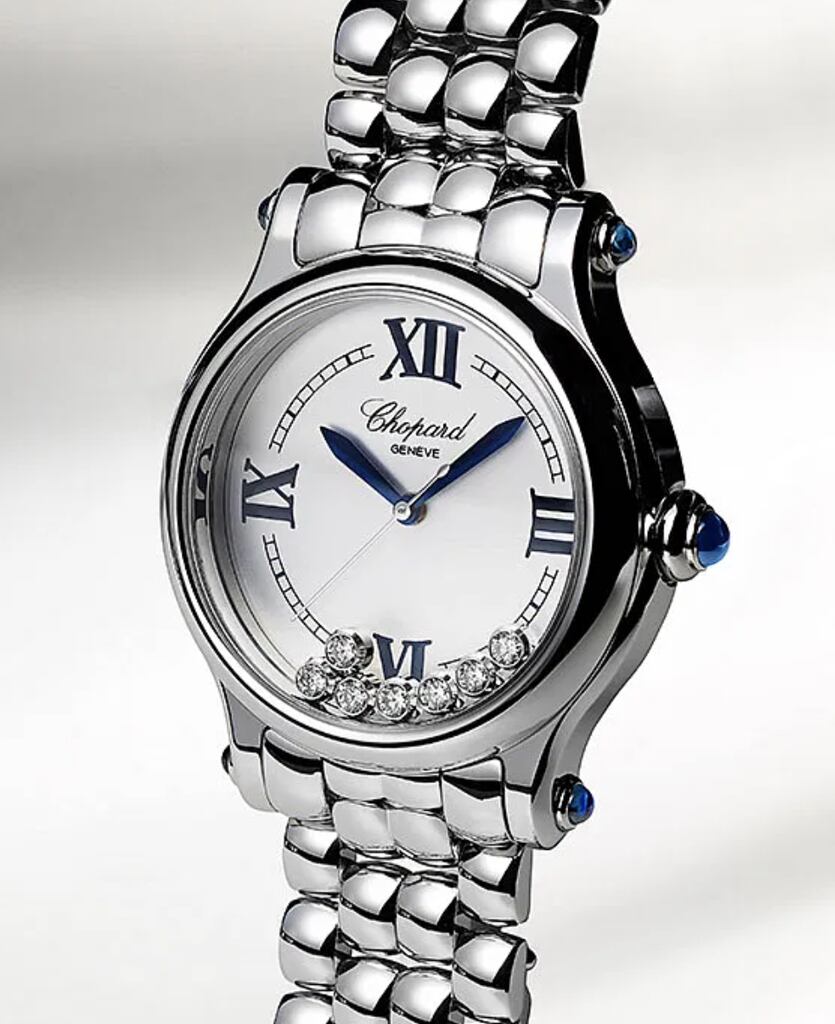 Reloj acero y diamante