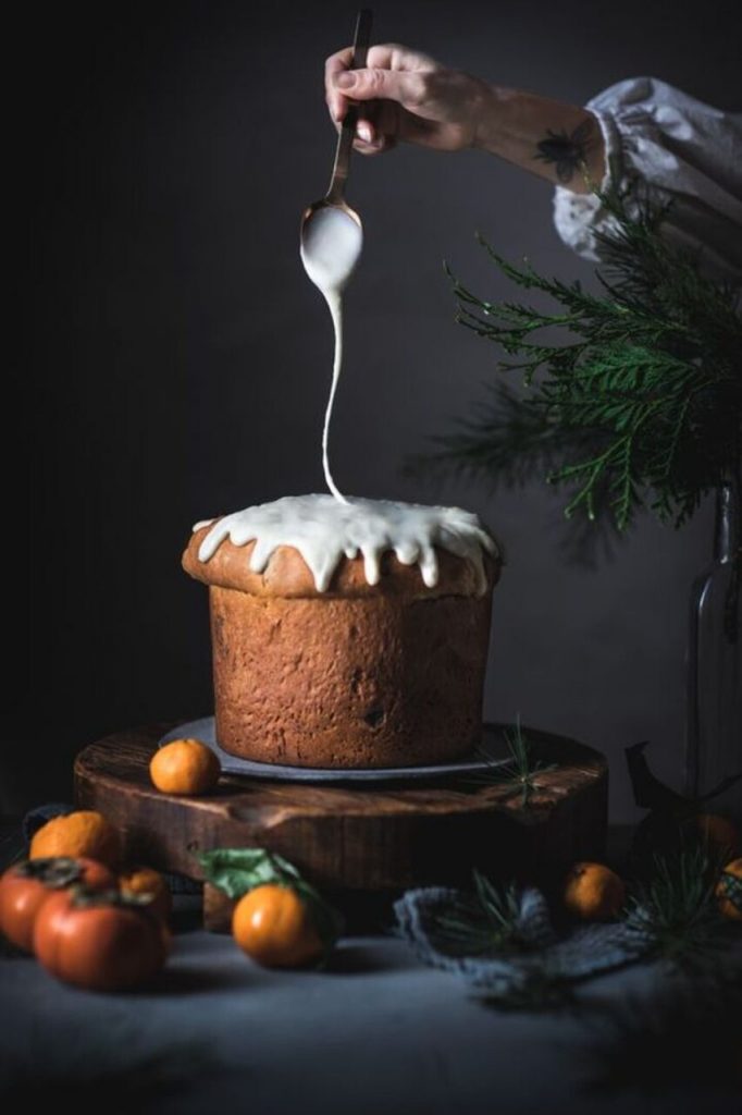 Panettone, cubierta chocolate