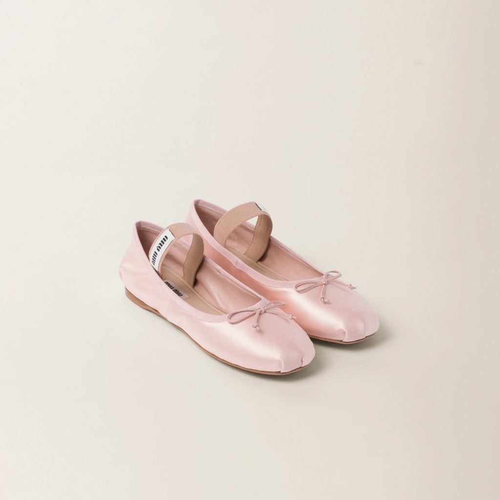 zapatillas bailar Miu Miu
