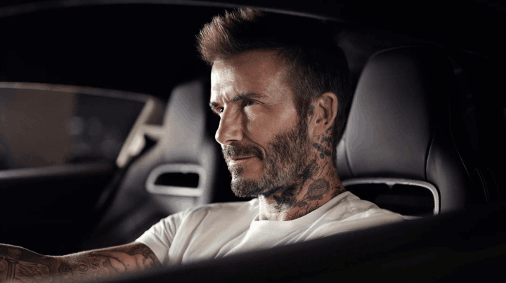 David Becham Maserati
