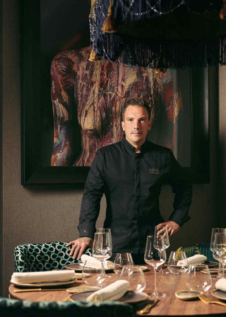 Aurelio Morales, chef de Abya