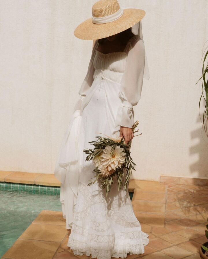 Vestido novia Claudia Llagostera