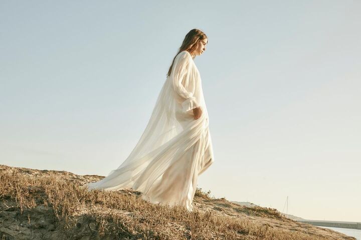 Vestido novia Claudia Llagostera