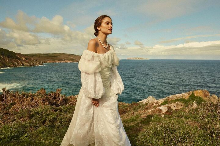 Vestido novia Romancera
