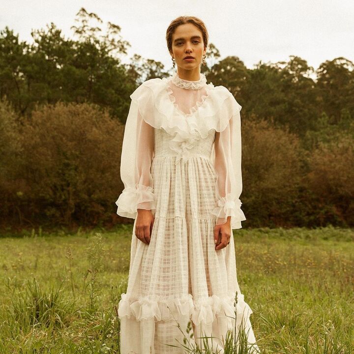 Vestido novia Romancera
