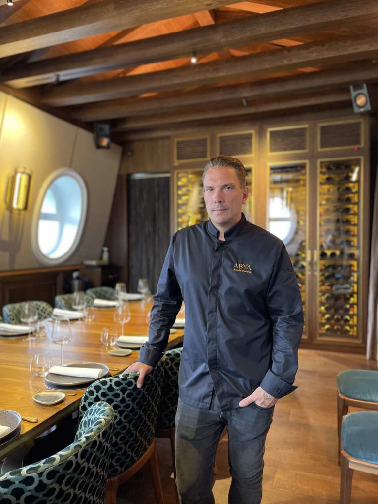 El chef Aurelio Morales de ABYA