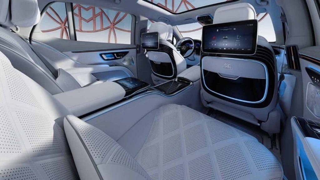Interior Mercedes-Maybach el&eacute;ctrico