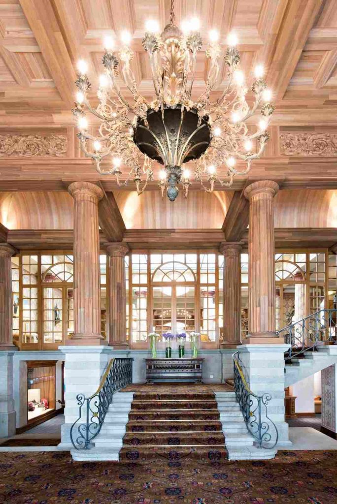 Entrada Hotel Kulm St.Moritz