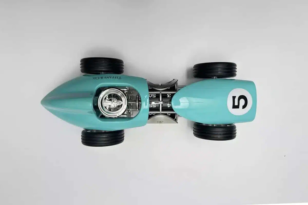 Tiffany's & Co., taxi azul, taxi, NY