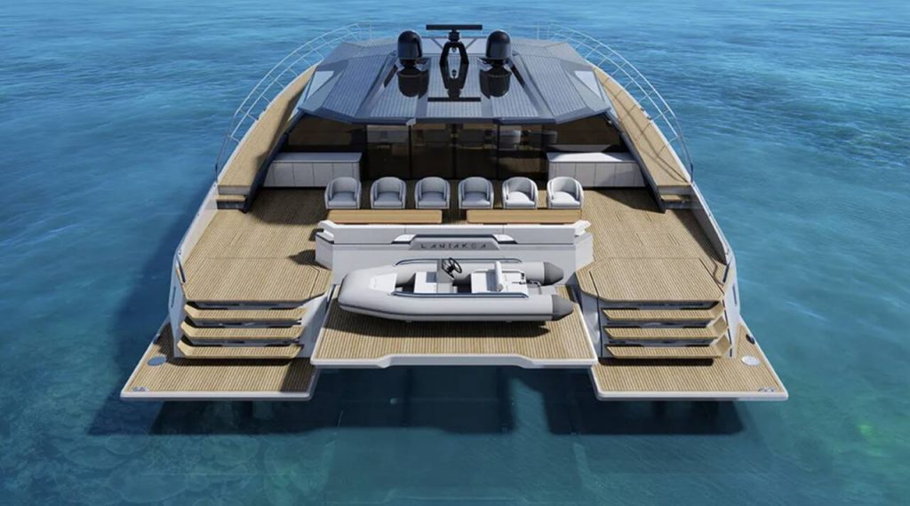 Una catamar&aacute;n que pretende ser el m&aacute;s r&aacute;pido y ligero