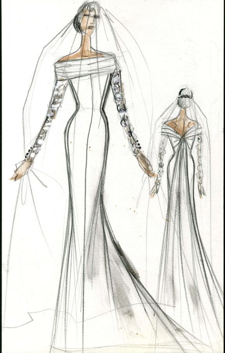 Boceto de Lorenzo Caprile