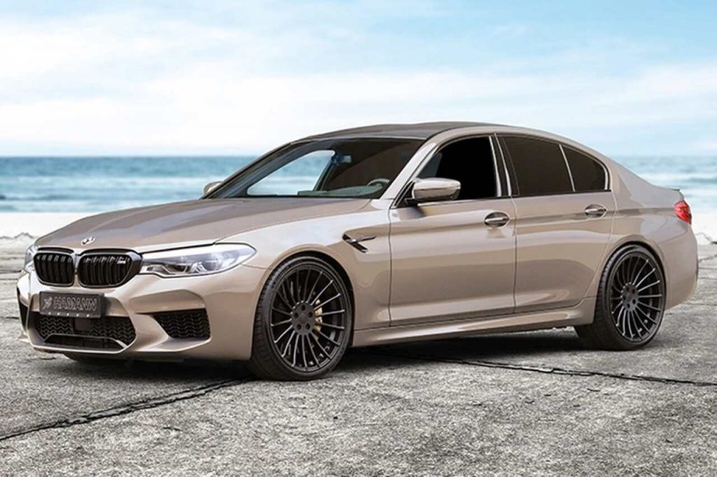 BMW M5 Elon Musk