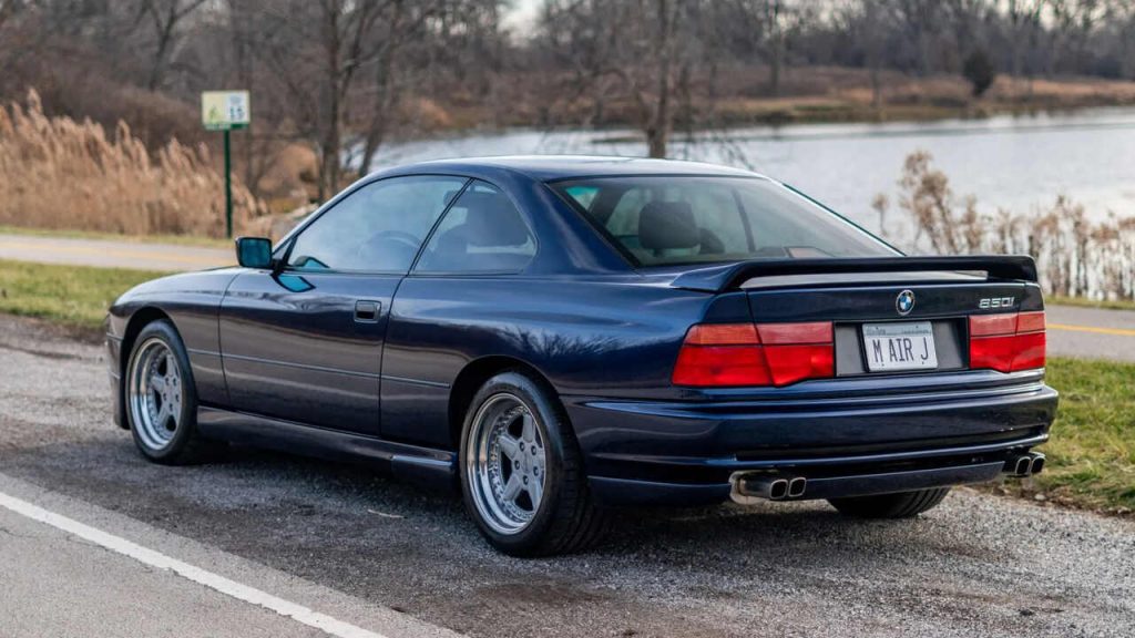 BMW 850i, Michael Jordan, subasta coche, coche michael jordan