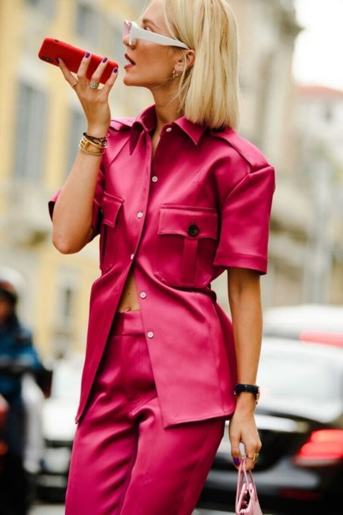 Look rosa, inspiraci&oacute;n look bolso Valentino