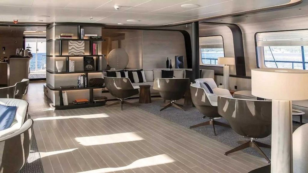 Sala de estar, Velero Le Ponant