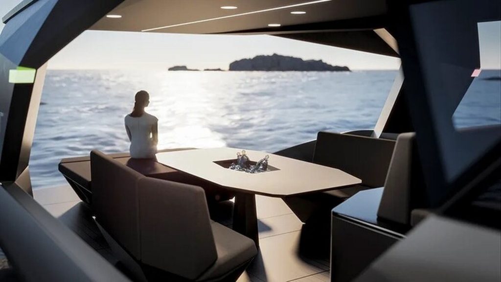 Mesa yate The Open