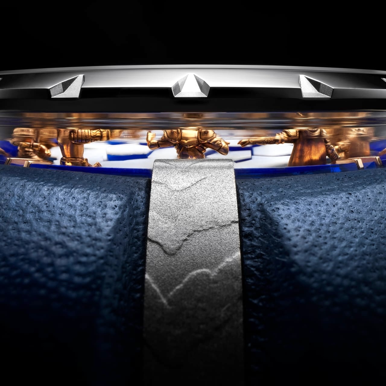Roger Dubuis, reloj, Knights Of The Round Table Titanium Damascus