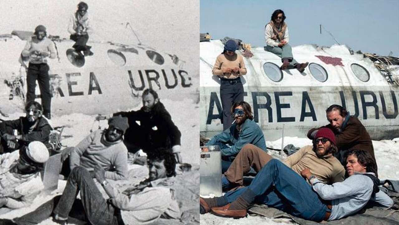 fotos reales la sociedad de la nieve