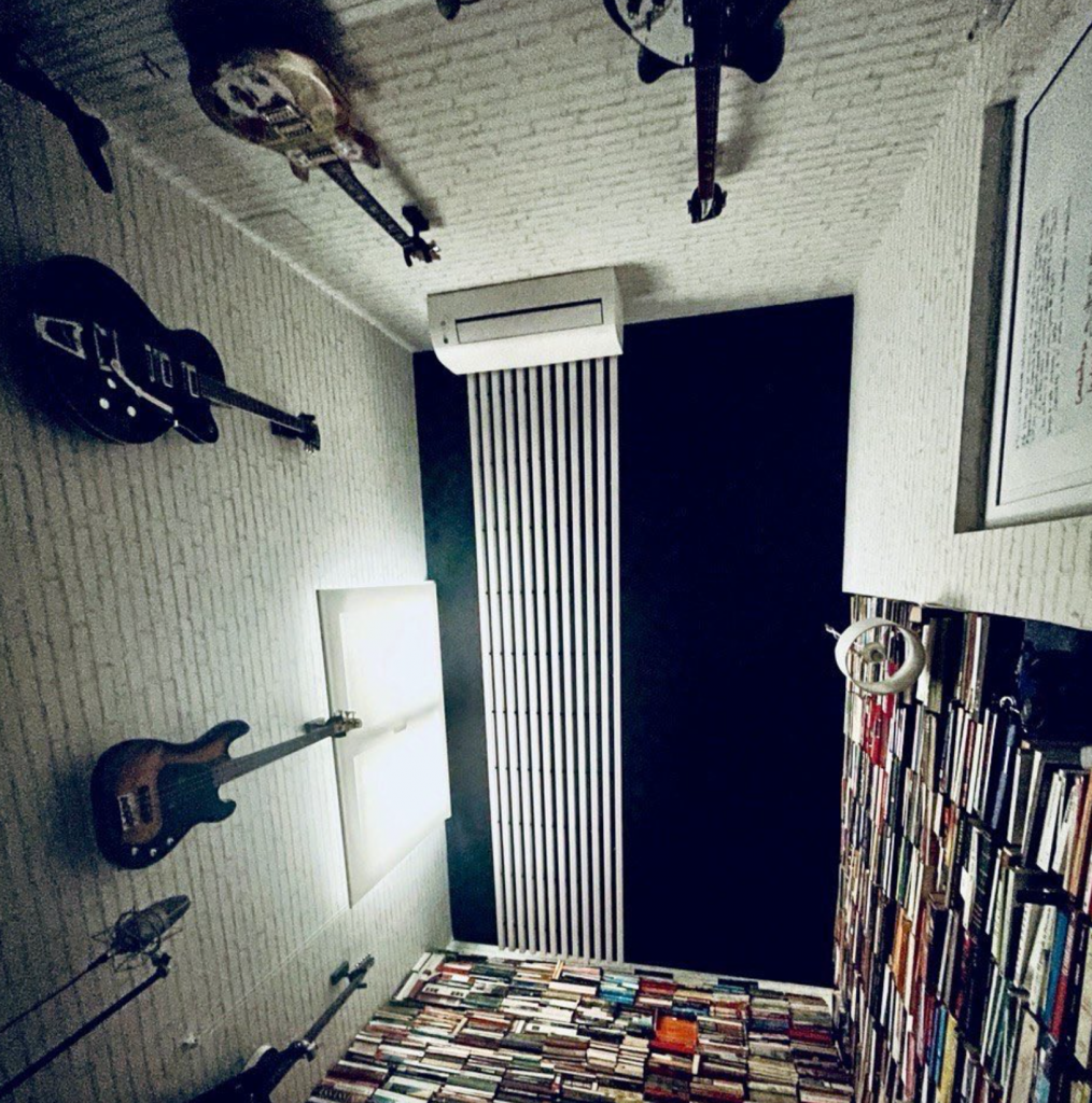 Estudio de grabaci&oacute;n privado de Jorge de Maldita Nerea