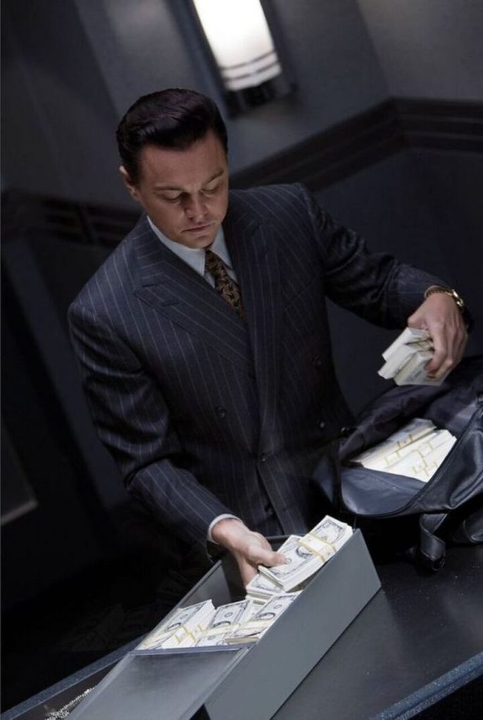 Leonadro DiCaprio, El Lobo de Wall Street